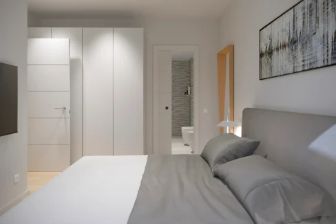 Dormitorio principal en casa de Promoción Viviendas Tarragona 2