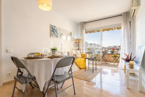Salón Acogedor en Apartamento Céntrico en Torredembarra